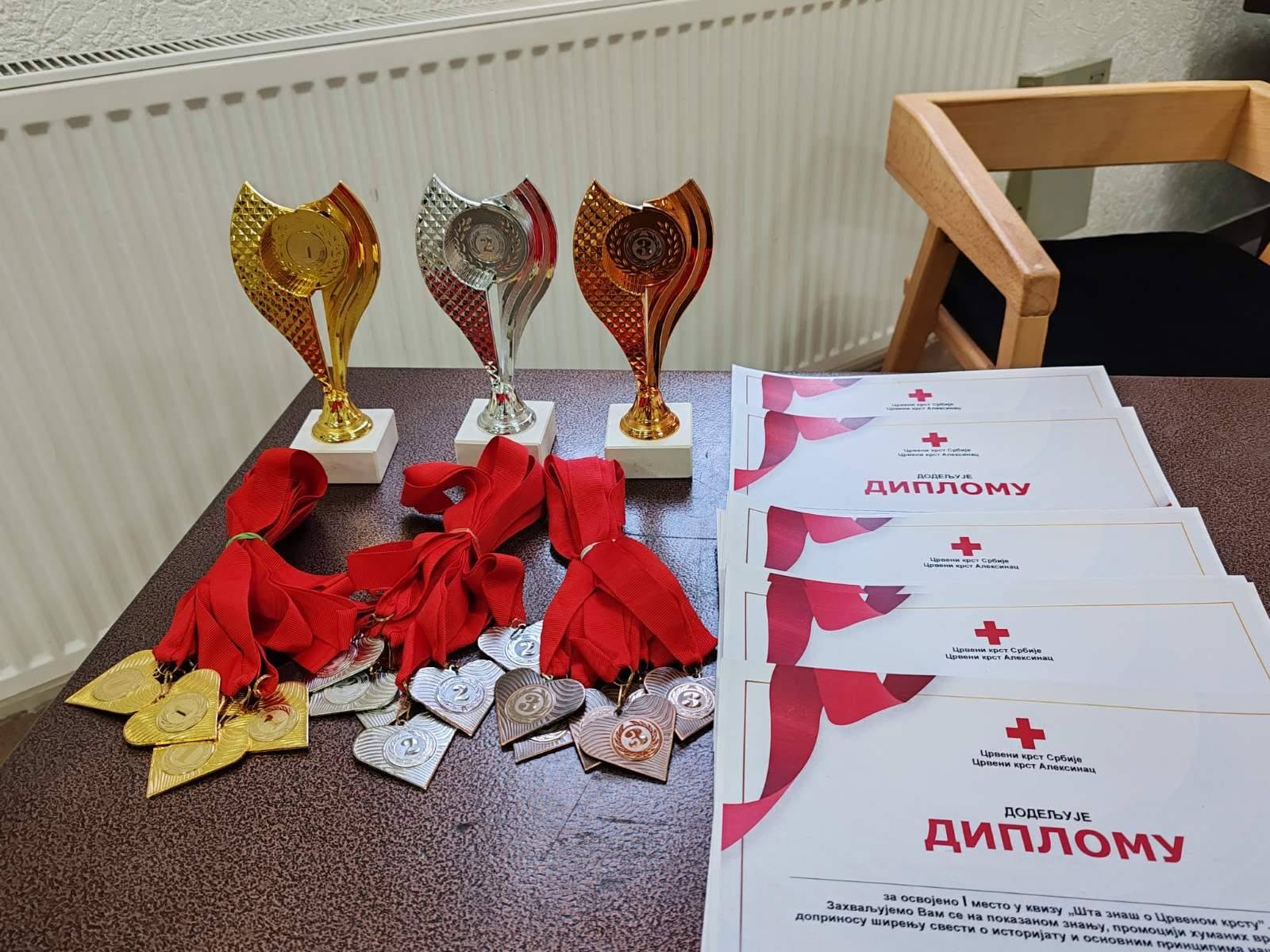 Фотографија из вести: 🏆 Данас је одржано финале квиза „Шта знаш о Црвеном крсту“